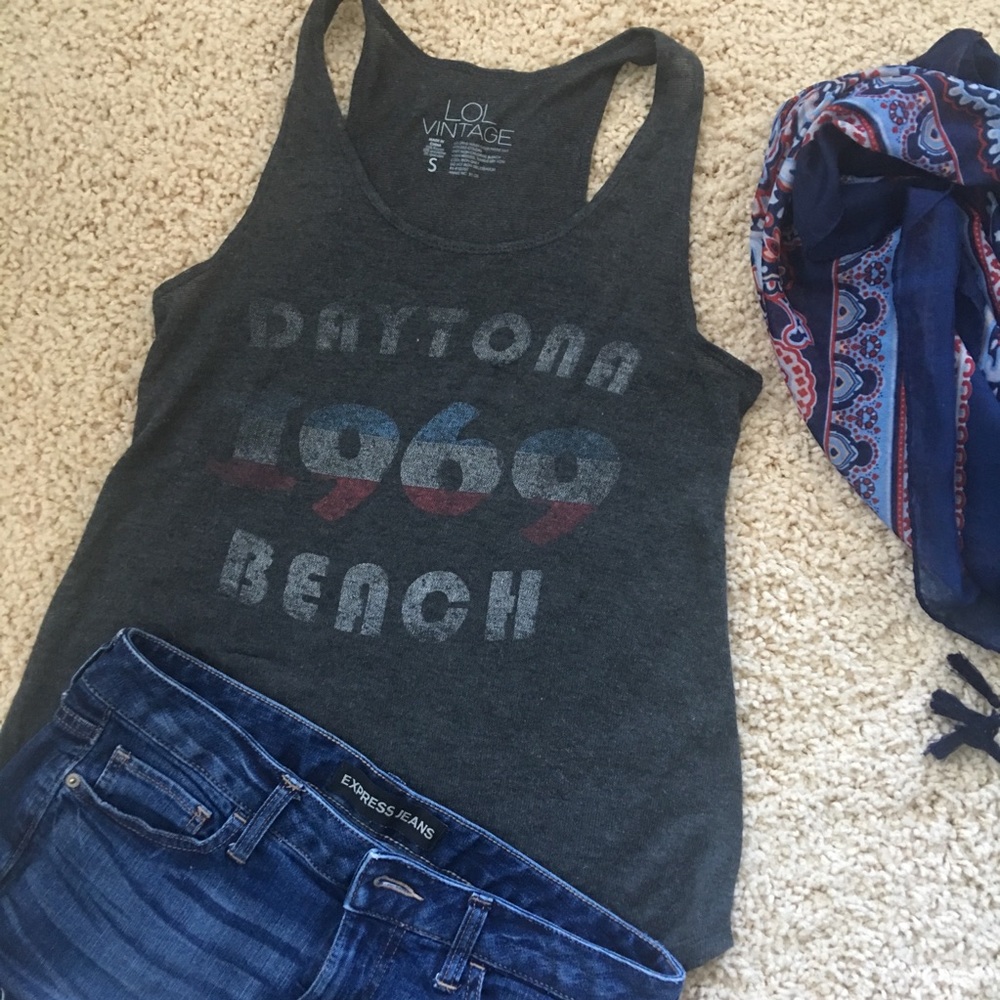 Vintage Style Racerback Tank